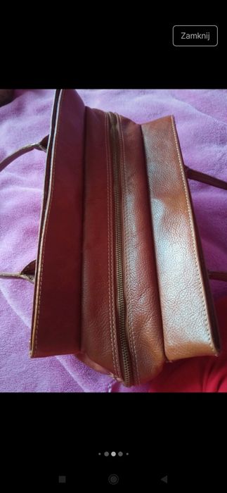 Skórzana torebka Picard