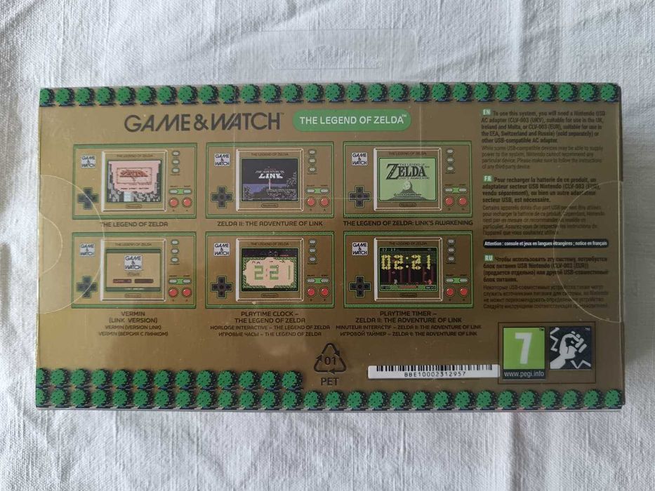 The Legend of Zelda (Game & Watch, 2021) – Novo Selado  Item Raro