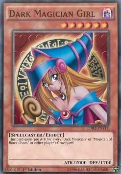 Karta YUGIOH Dark Magician Girl (Wersja 1)