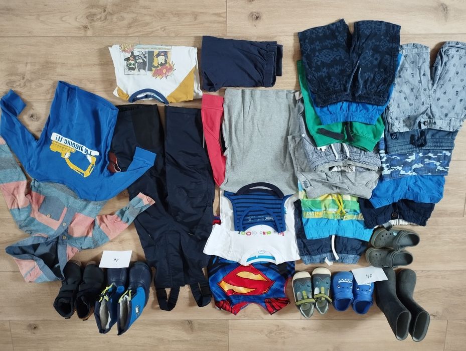 Zestaw ubrań dla chłopca rozmiar 92