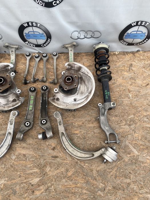 Audi A4 B9 Передня підвіска Ауді А4 Б9 ричаг ступиця амортизатор підра