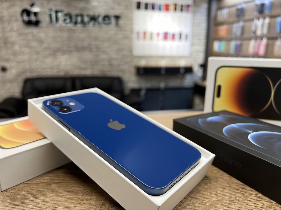 iPhone 12 64GB (Blue) Neverlock. Кредит. Гарантія
