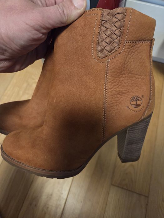Timberland kozaki skóra naturalna nowe 37 23cm polecam