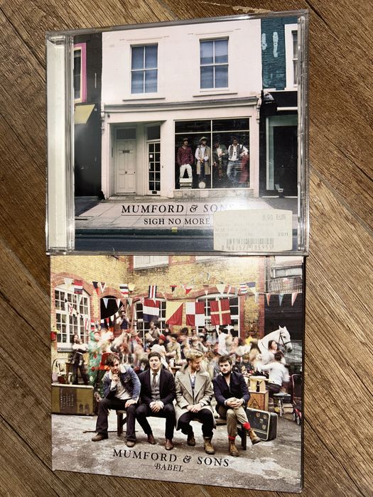 Mumford & Sons 2 płyty CD oryginalne stan bdb dena za komplet