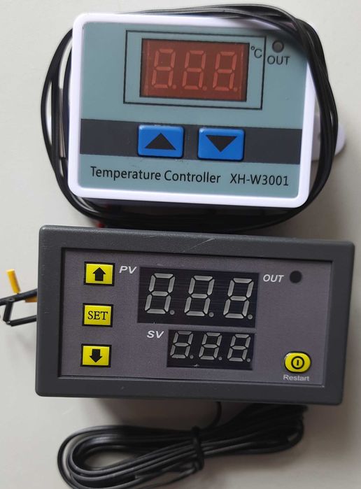 Термостат цифровий 12 В, 24В, 220 В терморегулятор (термореле): 127 грн ...