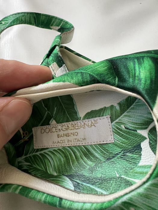 Пінетки 18 розмір dolce gabbana оринінал