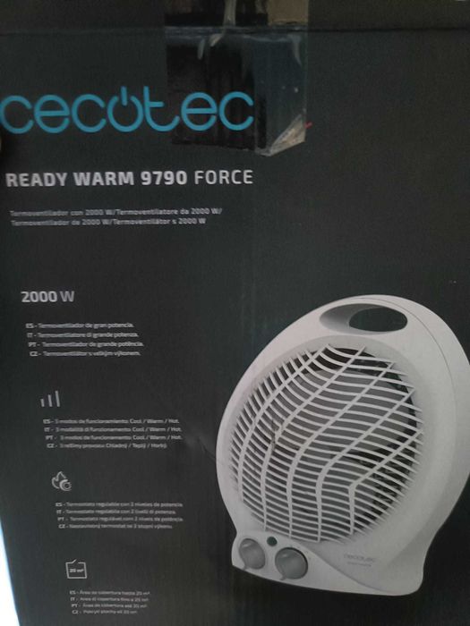 aquecedor  cecotec warm 9790