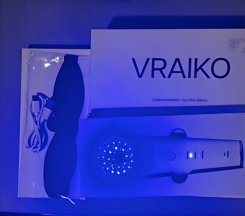 VRAIKO Urządzenie do Terapii światłem REDUKCJA ZMARSZCZEK