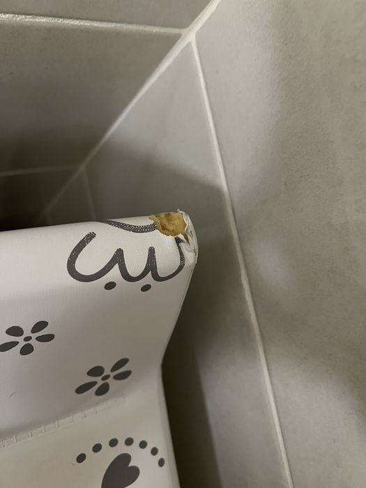 Trocador com banheira