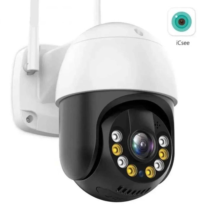 Поворотная уличная камера 4 мп 4K HD ICsee ptz IP с функцией слежения A8WB