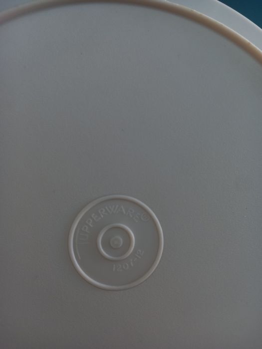 Caixa e jarro tapperware vintage