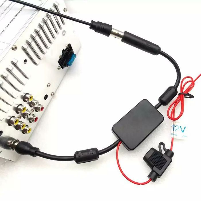 Adapatador AM FM Antena Som Simplificado Auto Rádio 1Din 2Din NOVAS