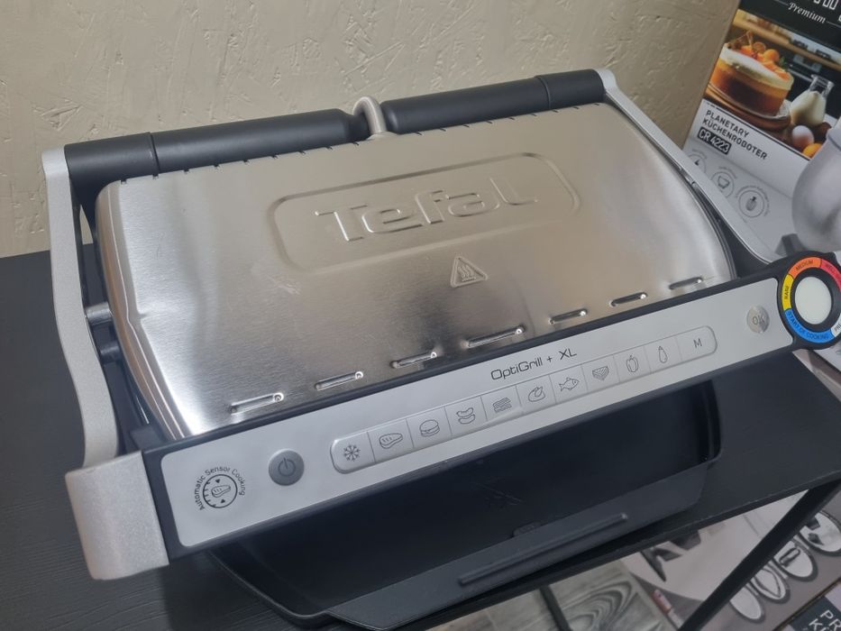 Гриль Tefal Optigrill + XL GC727 без заводського пакування!