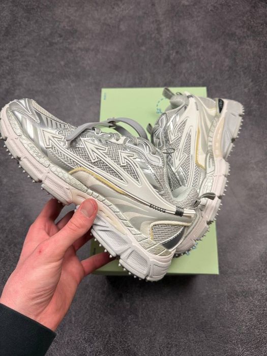 [БЕЗ ПРЕДОПЛАТ] Off White Be Right Back Grey White оффвайт офф вайт би райт бек бі