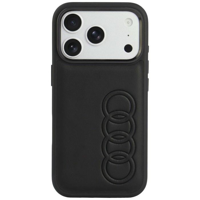Etui Audi TT Synthetic Leather MagSafe do iPhone 18 Pro / 17 Pro czarny