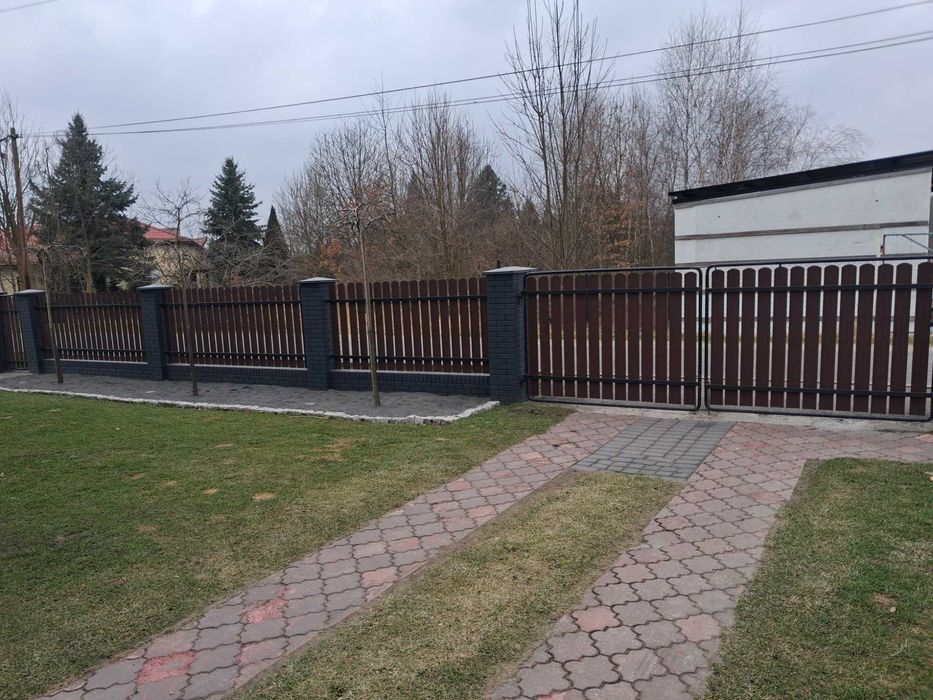 Ogrodzenie, płot, brama furtka, słupki