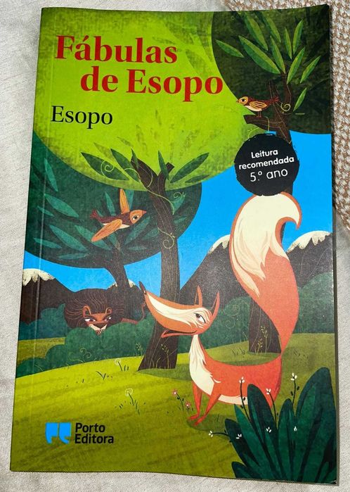 Livro Fábulas de Esopo