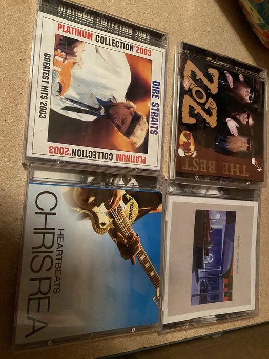 Zestaw 4 plyt cd m.in ZZ top - The Best płyta cd muzyka