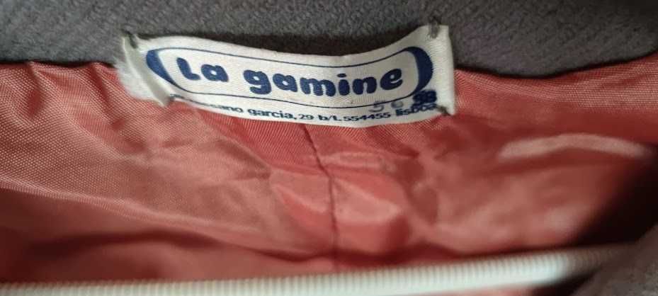 Blazer de Lã Vintage Mulher