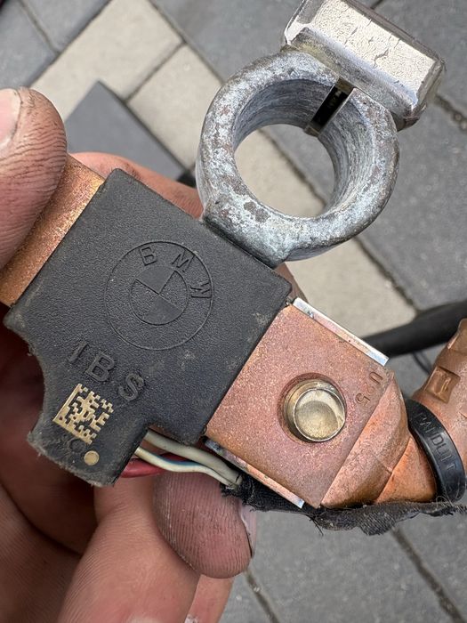 Klema minusowa ibs bmw e60 e61