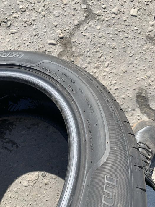 Шини 225/55 R17 Sava 2023p літо 6,3/6мм