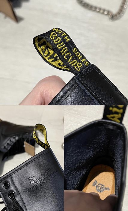 Новые натур. кожаные ботинки Dr. Martens