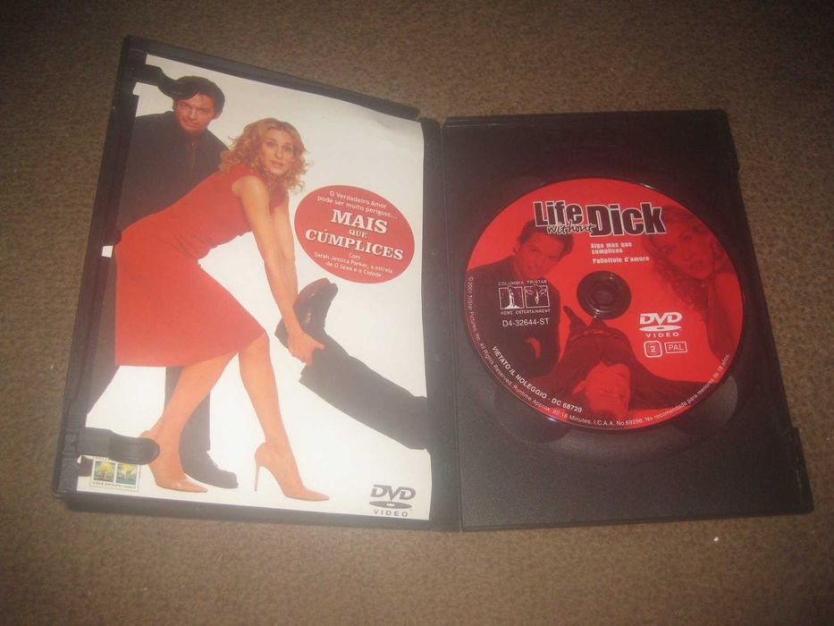 DVD "Mais Que Cúmplices" com Sarah Jessica Parker/Raro!