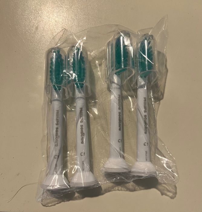 4XKońcówki Philips Do Szczoteczki Sonicare C1 ProResults/Sensitive