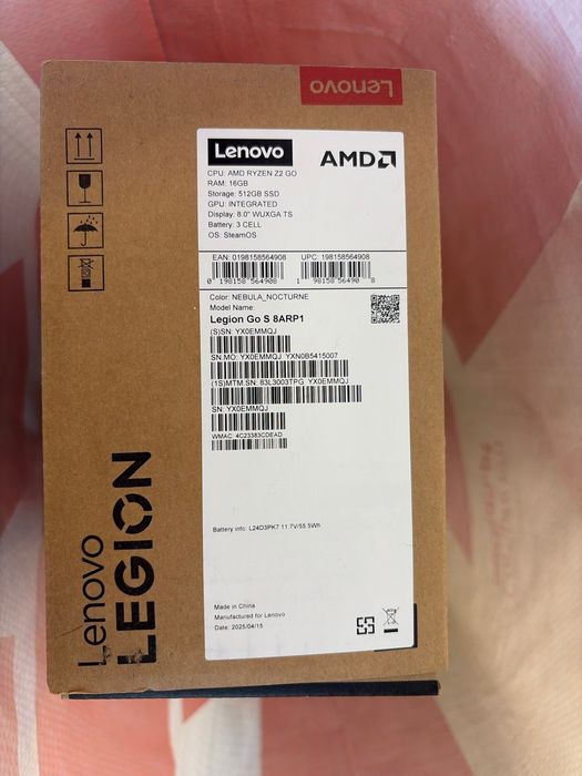 Lenovo Legion Go (512GB/1TB) – Excelente Estado | Como Novo