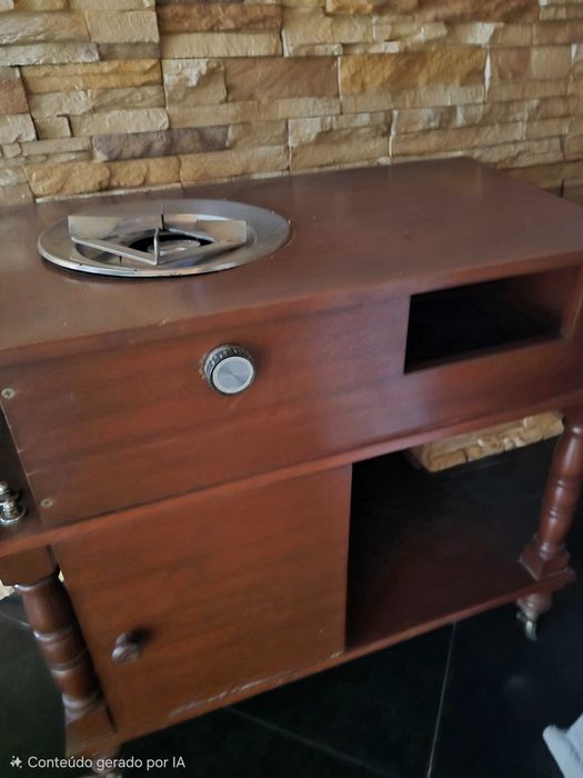 Movel  Fogão em madeira