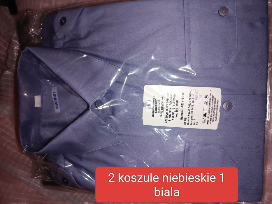 Koszule 90 zł 3 szt Galowe wojskowe