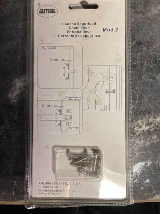 corrente seguranca porta
