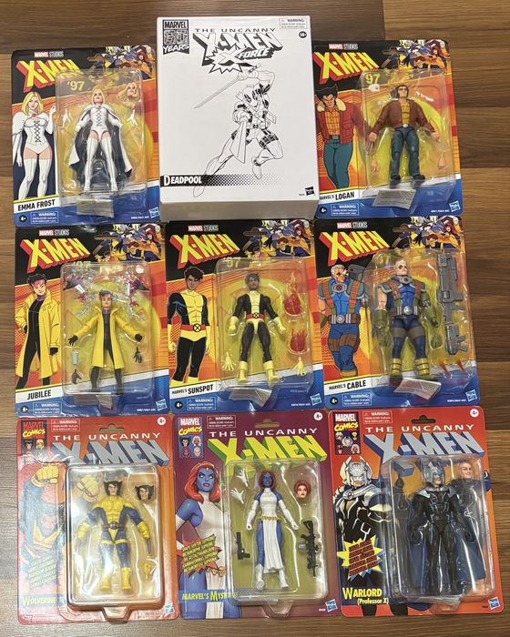 Фігурка Дедпул Люди Ікс Шаблезуб Росомаха X-Men Моджо Містік