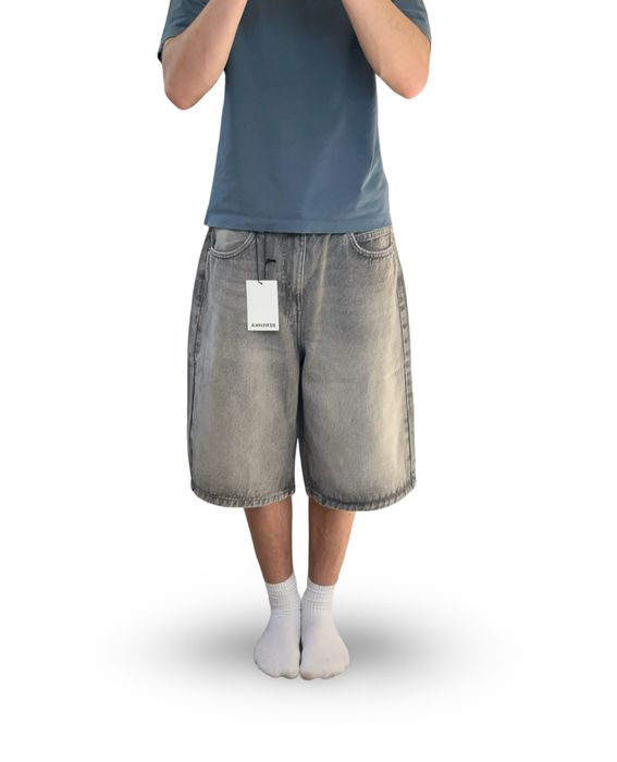 Шорти Bershka Skater Super Baggy Широкі Скейтер Супер Беггі Shorts
