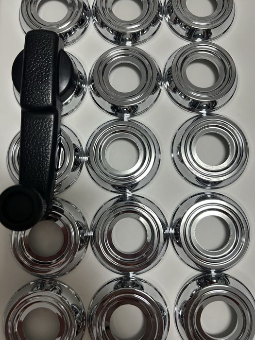 Комплект кілець салону Лада Жигулі ВАЗ 2101 2102 21011 21013 хром СССР