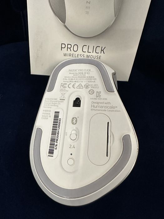 Миша компʼютерна Razer Pro Click