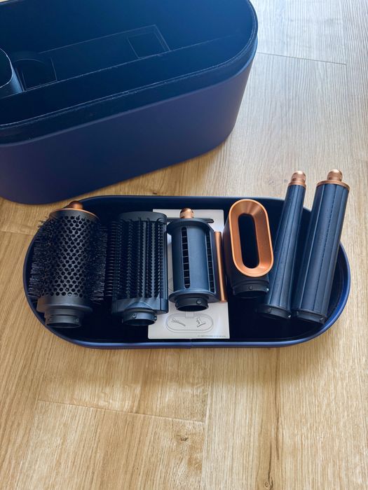 Dyson Airwrap ID Azul e Dourado NOVO