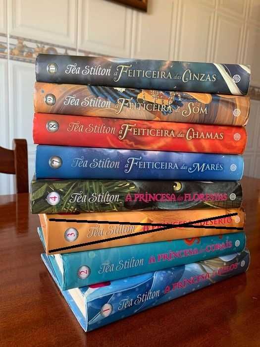 Livros: Tea Stilton - Princesa do Reino da Fantasia (vários)