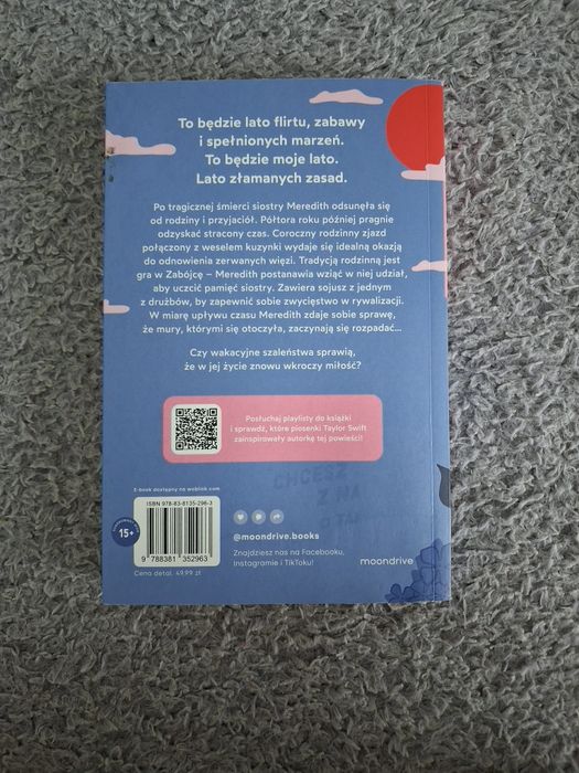 Książka Lato Złamanych Zasad
