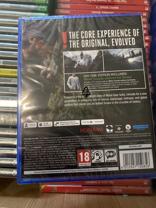 Metal Gear Solid Delta: Snake Eater [PS5] Day One Edition, NOWA