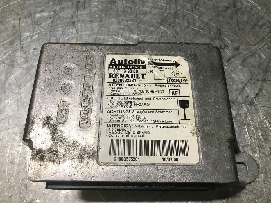 CENTRALINA DO AIRBAG RENAULT MEGANE II - REF. 8200682381 607139300