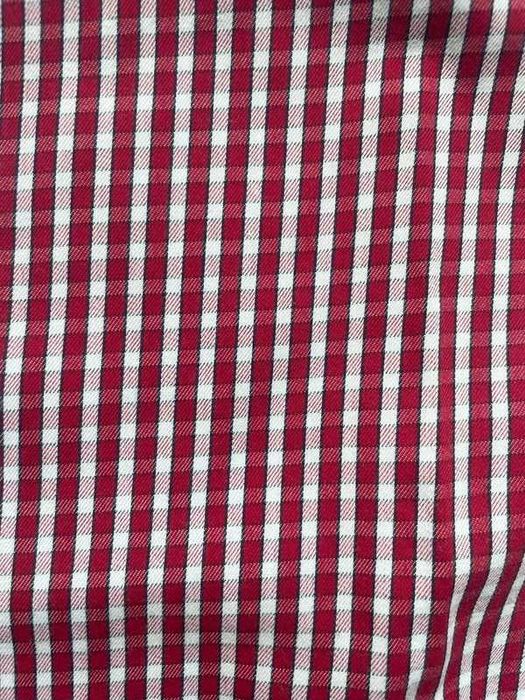 Camisa encarnada aos quadrados - VIADUTTO - 40