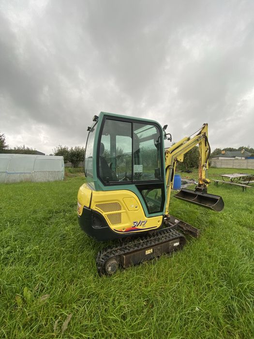 Wynajem minikoparki bez operatora Yanmar Sv17 Ex 3 łyzki