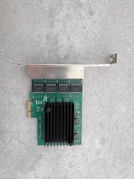 Placa PCI‑E SATA III 6 Portas 6 Gbps – Controladora [104]