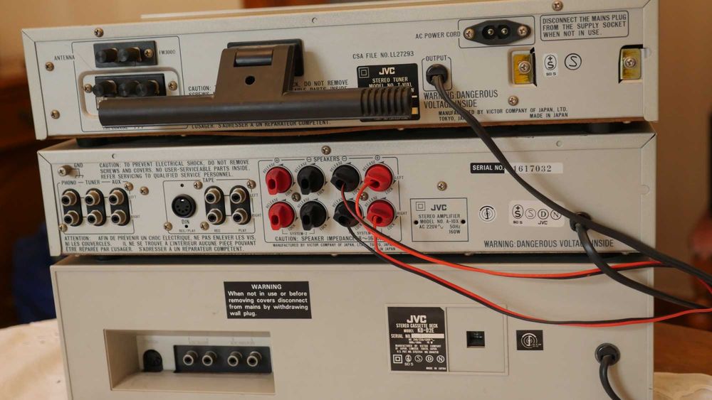 magnetofon JVC KD-D2E vintage