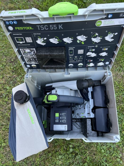 Акум.Заглибна пила Festool TSC 55 KEB (2026 р)
