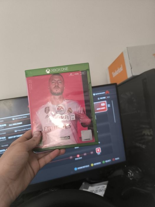 Jogo FIFA 20 nunca usado de Xbox comprado apenas para nostalgia