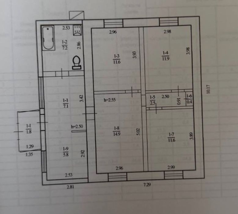 Продаж будинку в селі Хащове Самарівський район