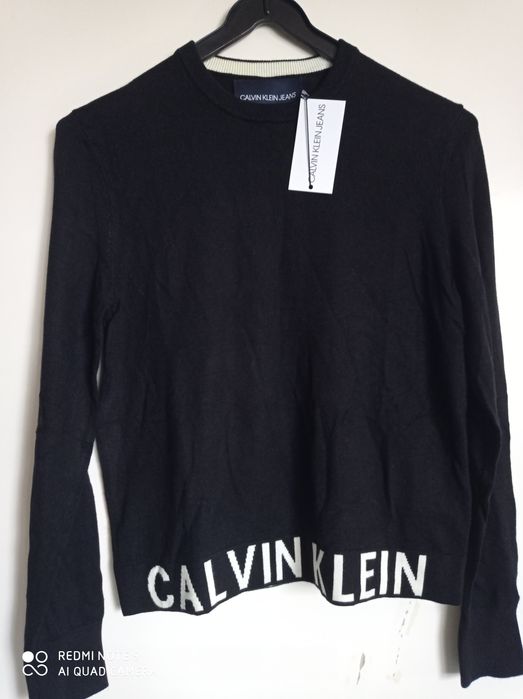 Calvin Klein jeans XS Sweterek Damski z metką