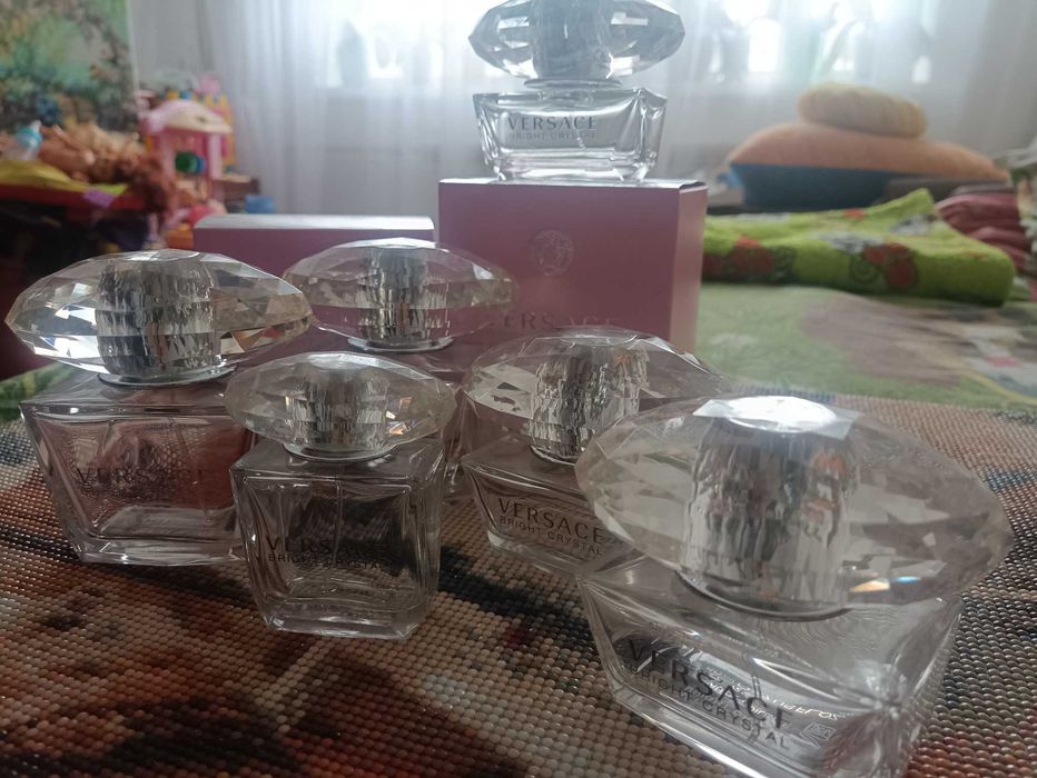 Пуста тара, пляшечки Versace bright crystal